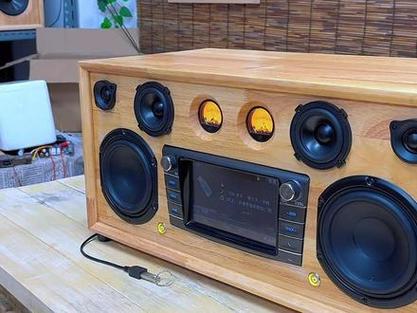 蓝牙音箱改成有线音响