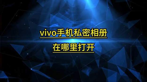 vivo手机的私密空间在哪里打开