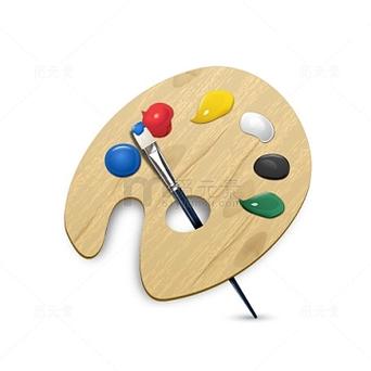 绘画画板图标