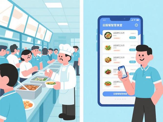 智慧食堂如何退餐图标
