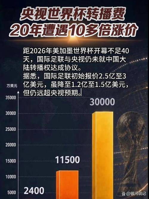 央视两届世界杯赚100亿新