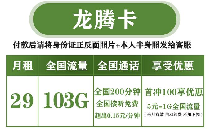 龙腾卡有什么用