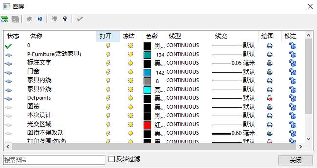 cad的图层管理器在哪