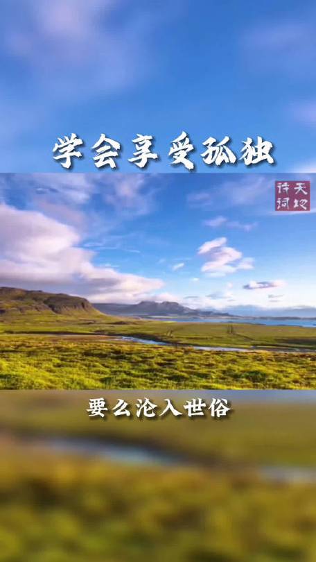耐住寂寞,享受孤独的感悟截图
