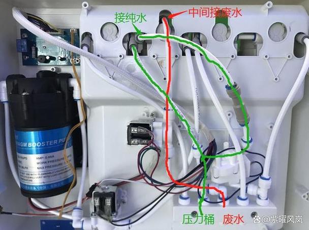 净水机管子连接方法图解