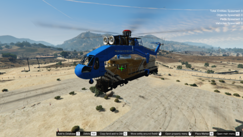 gta5可以挂车的直升机