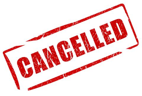 update canceled