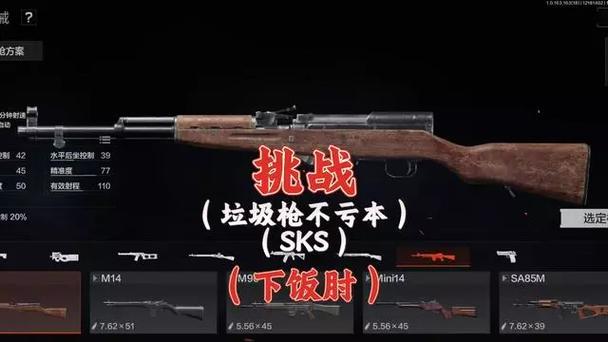 吃鸡sks挑战任务有哪些