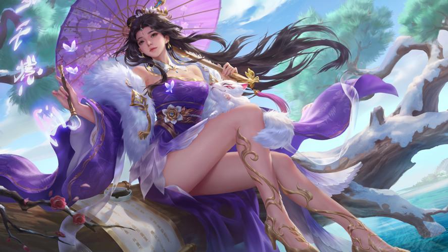 三国杀中的美女皮肤