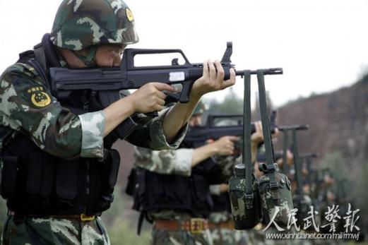 步枪射击正确持枪站姿