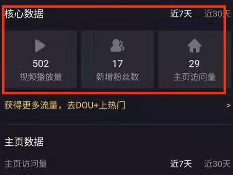 抖音只设置一个人,浏览量怎么显示