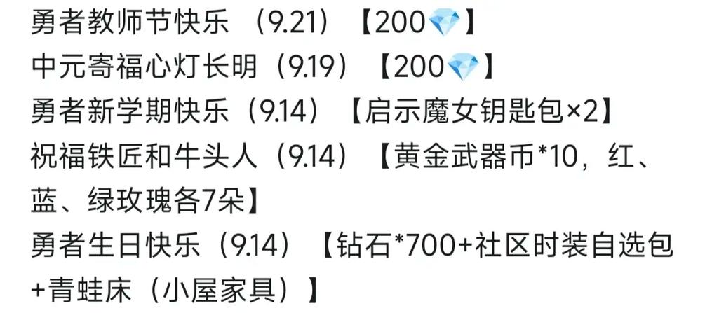我的勇者长期兑换码