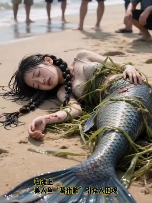 美人鱼的鱼鳞被扒了