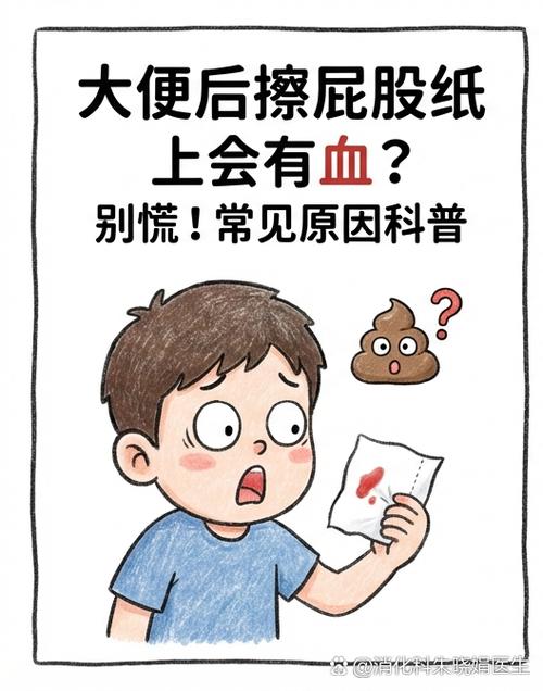 大便后擦屁股纸上有血是咋回事