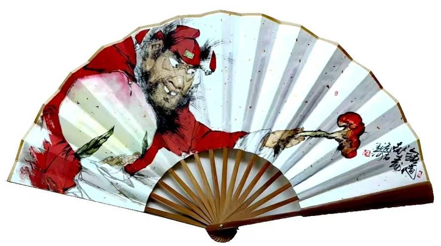 钟馗带伞拿扇子正确答案