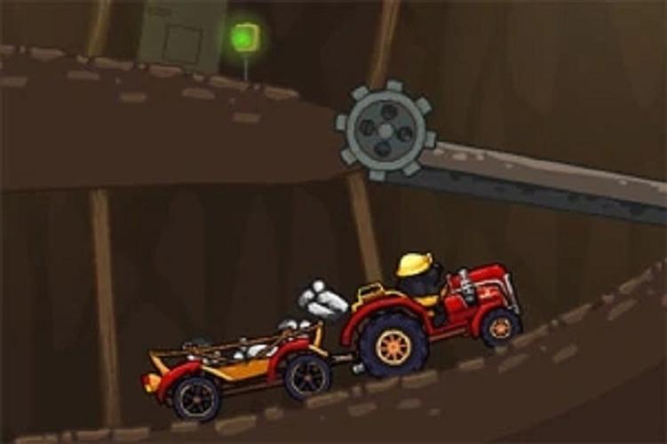 鼹鼠矿车怎么自动铺轨道