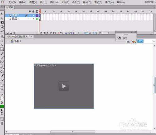 flashcs6导入视频截图
