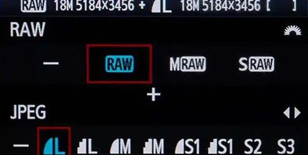 raw格式和jpg格式缩略图