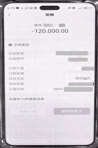 收款没到账,付款扣款成功