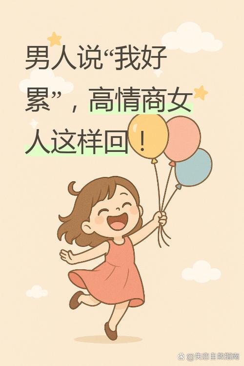 男人说累死了暖心安慰