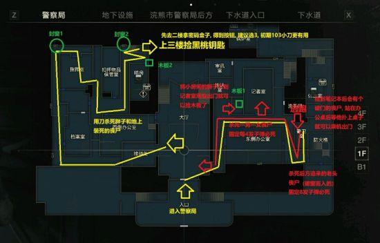 生化危机2小刀位置