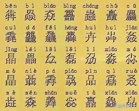 中华生僻字大全