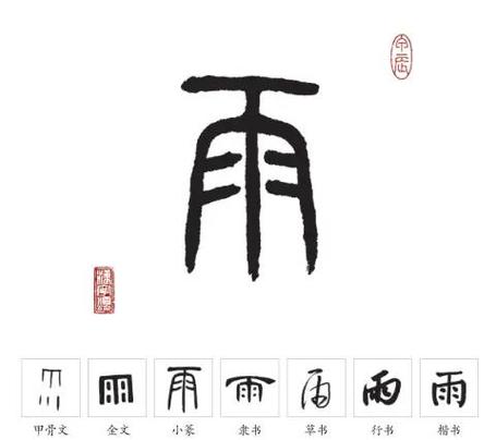 雨的甲骨文