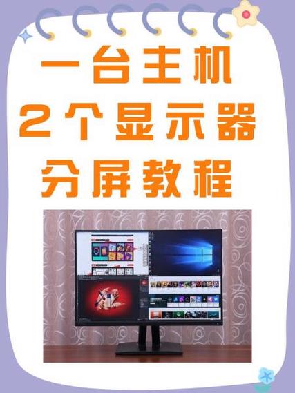 一个显示器分屏显示两个画面
