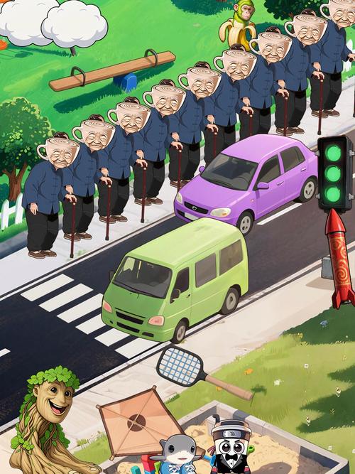 老太太过马路游戏