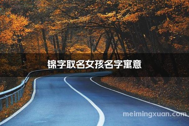女孩“锦”的最佳配字