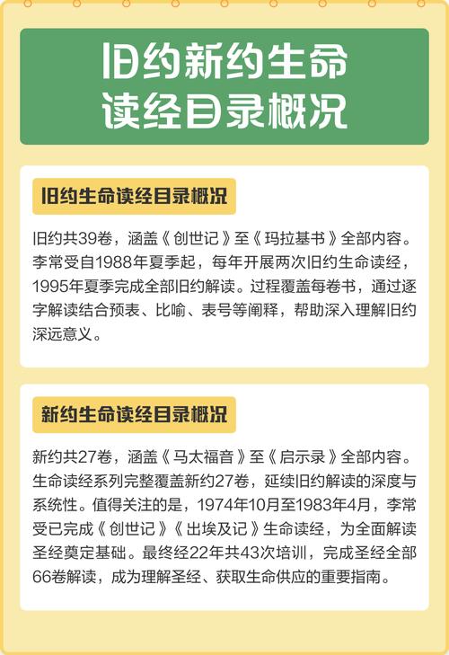 《新旧约生命读经》