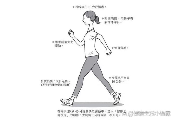 每分钟走多少步为快走运动