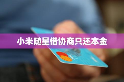 小米随星借还款方式