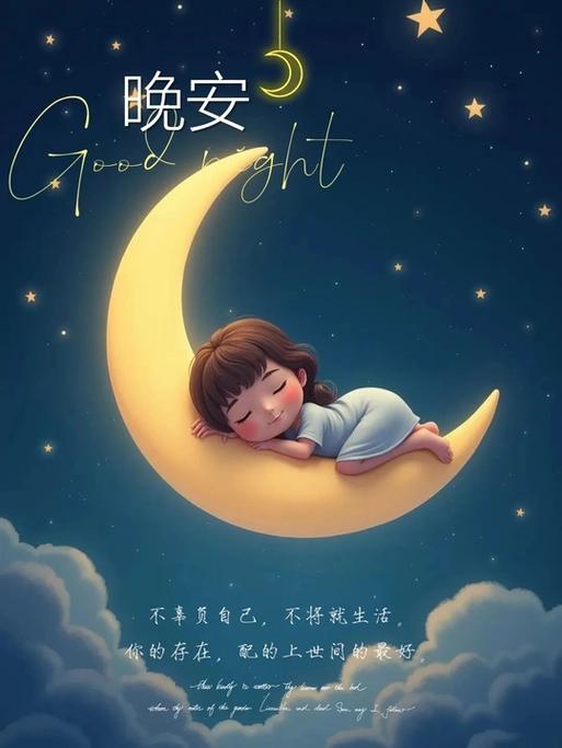 今天累了晚安说说心情
