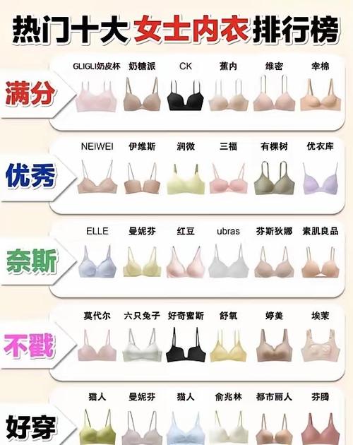 女士内衣品牌排行榜