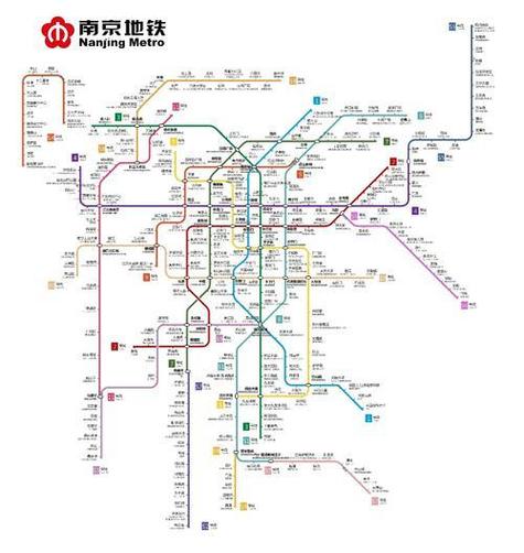 南京地铁规划方案图标