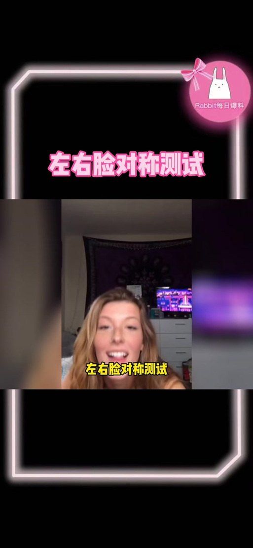 左右脸对称测试截图