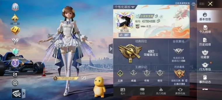 和平精英编号有什么用