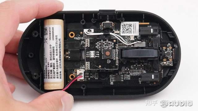 小米无线鼠标怎么拆开