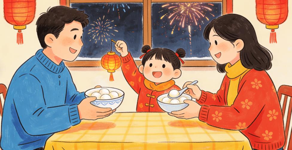 元宵节漫画作品