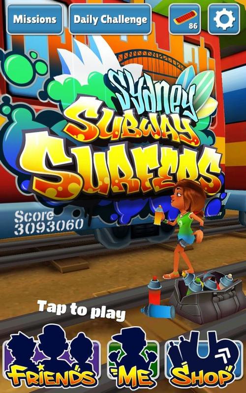 SubwaySurf脚崇拜全部角色图标