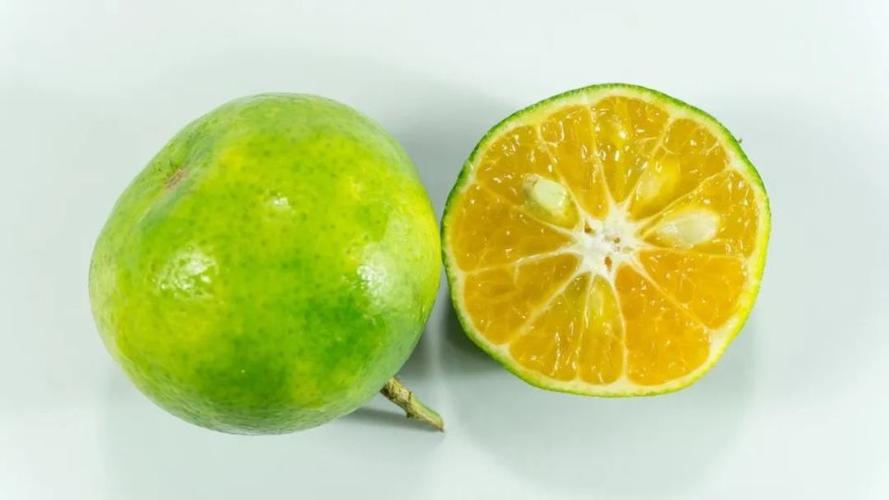 橘子皮内壁青绿色能吃吗