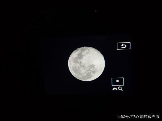 单反拍月亮最佳参数缩略图