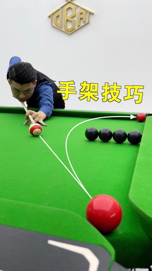 台球怎么挂杆