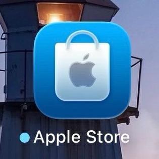 apple store变成英文截图