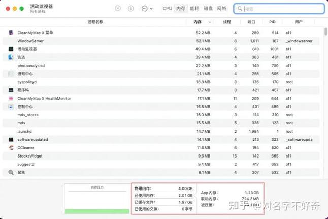 内存占用率过高的原因
