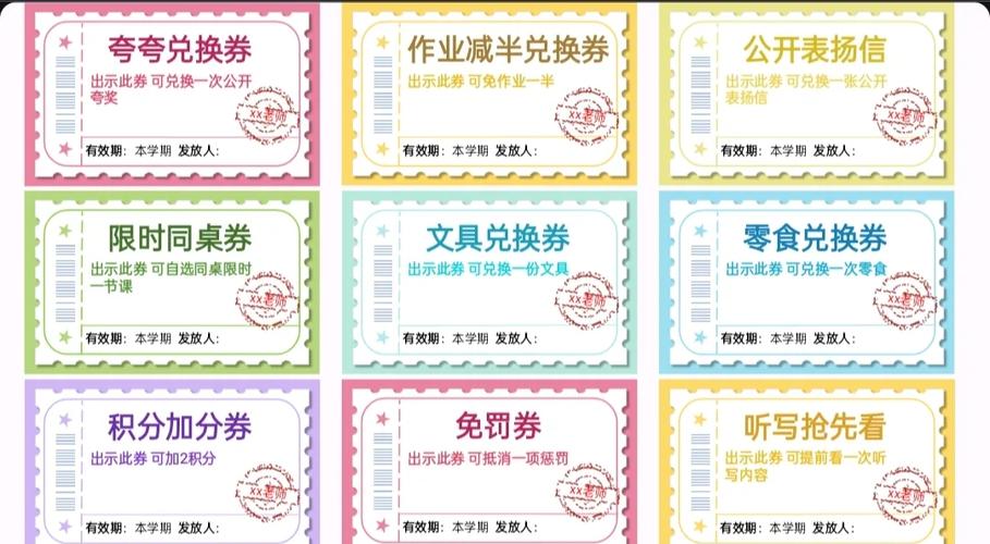 学生奖励券有哪些缩略图