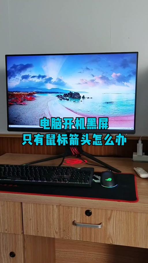 笔记本开机黑屏只有鼠标能动