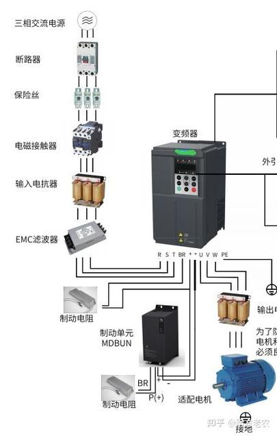 变频器电抗器接线图