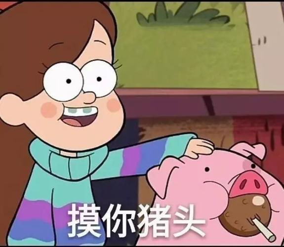 摸摸你猪头啥意思